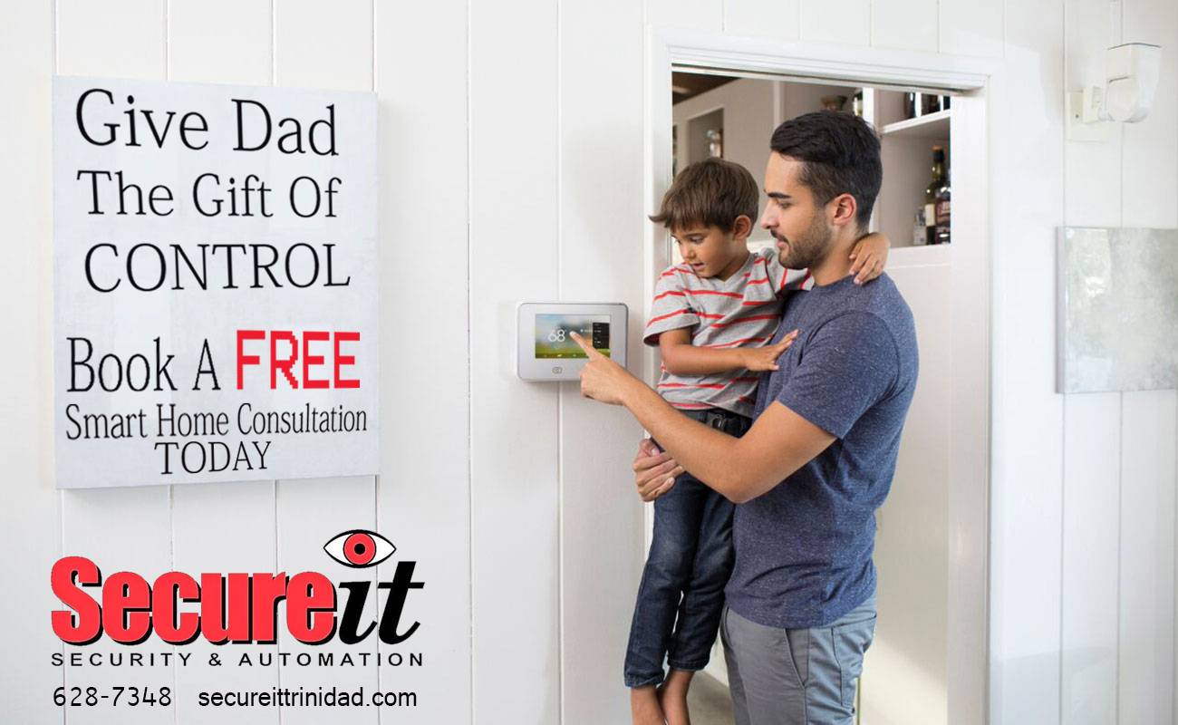 Secure-It Father's Day smart home campaign