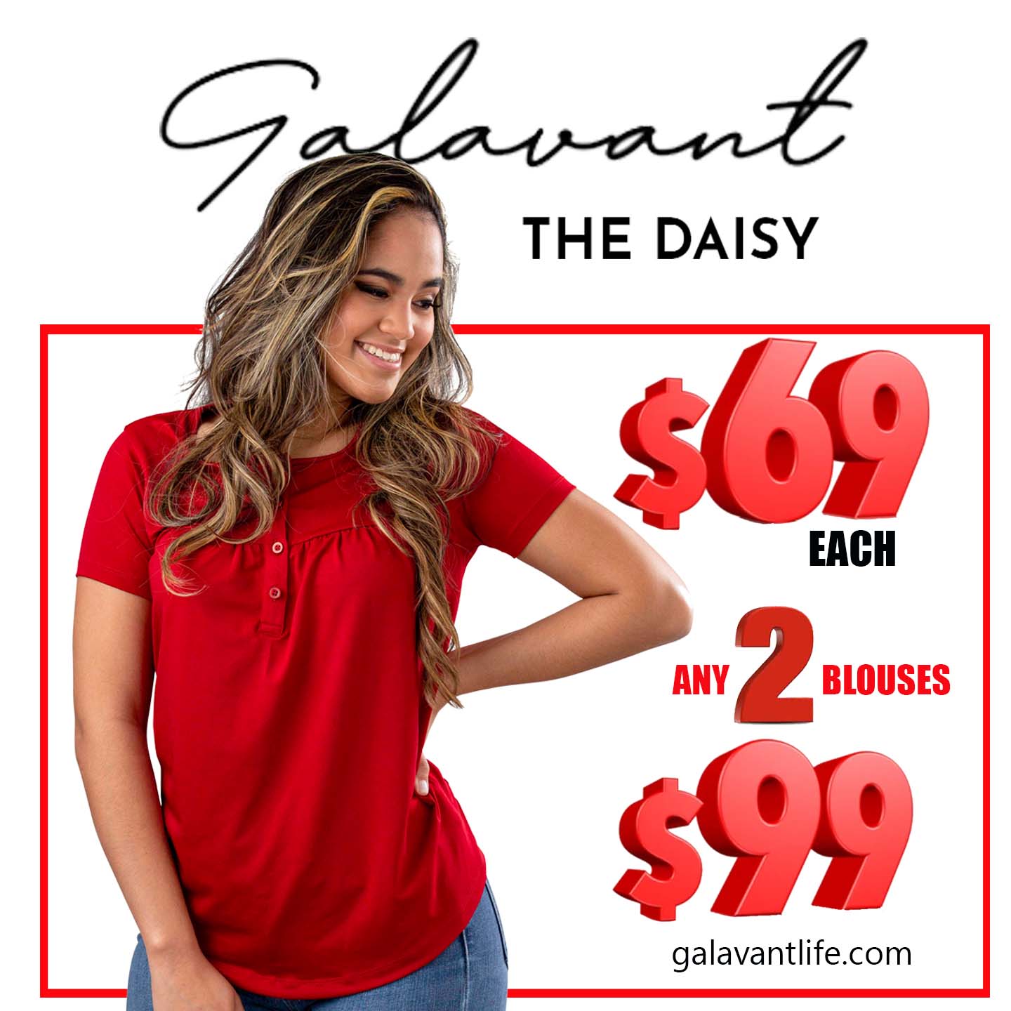 Galavant Daisy campaign