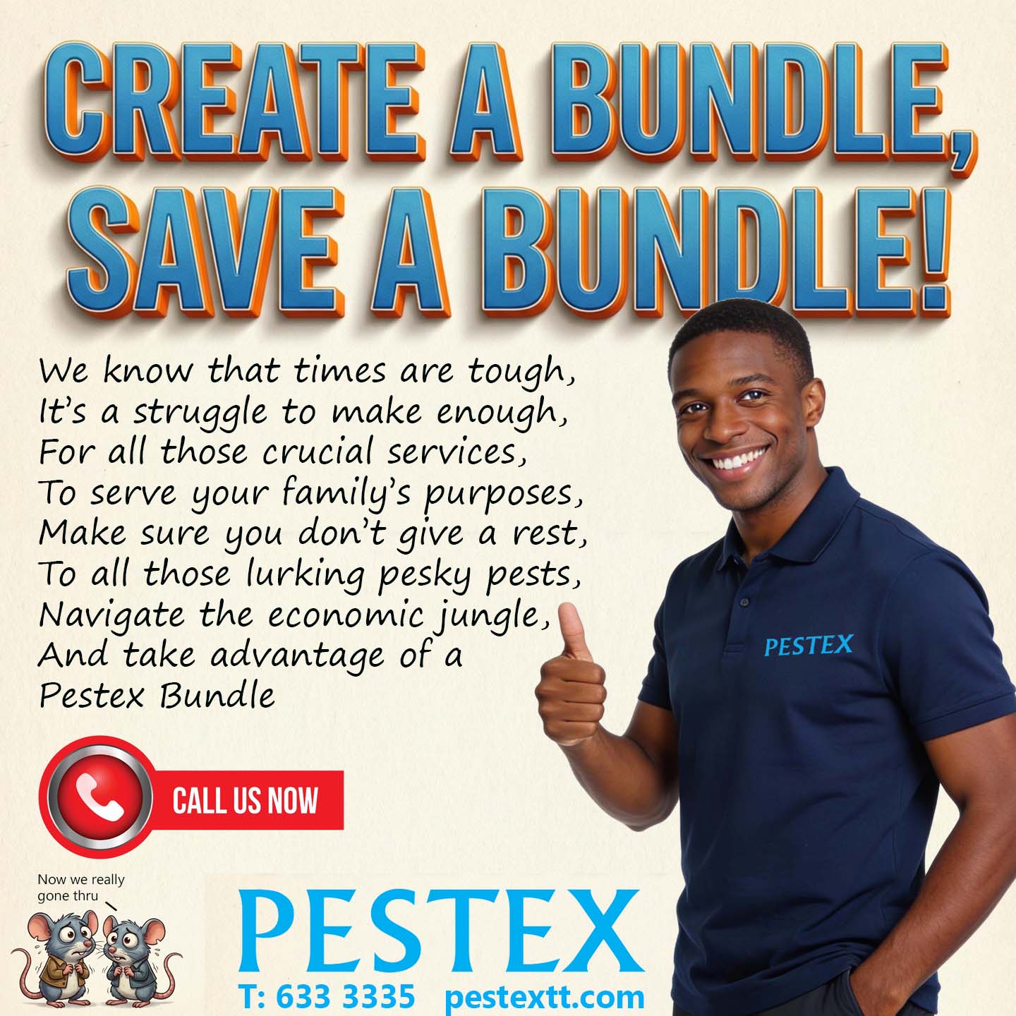 Pestex campaign artwork